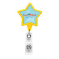 Star Retractable Badge Reel (Chroma Digital Direct Print)